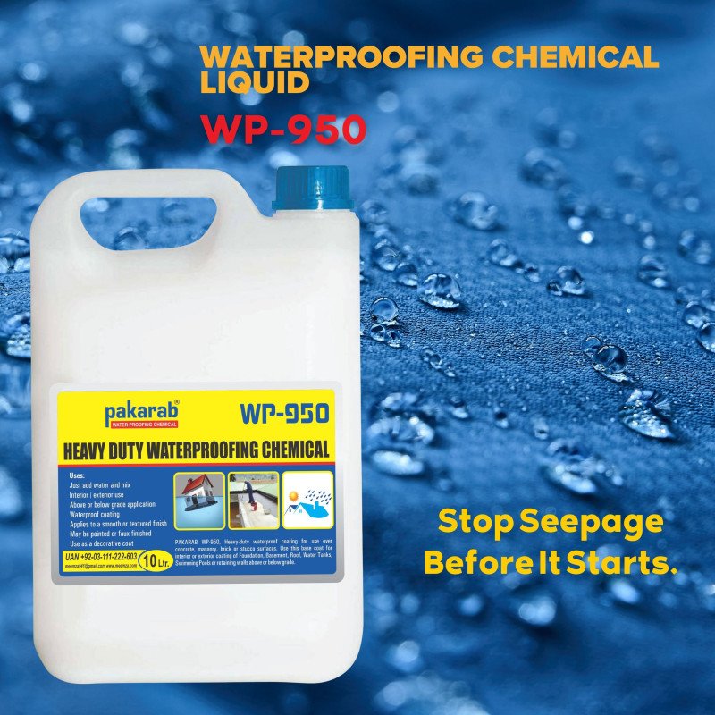 Waterproofing Chemical (Liquid) WP-950  10-litres